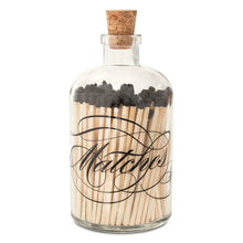 Load image into Gallery viewer, CALLIGRAPHY LARGE - APOTHECARY MATCH BOTTLE
