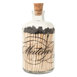 CALLIGRAPHY LARGE - APOTHECARY MATCH BOTTLE