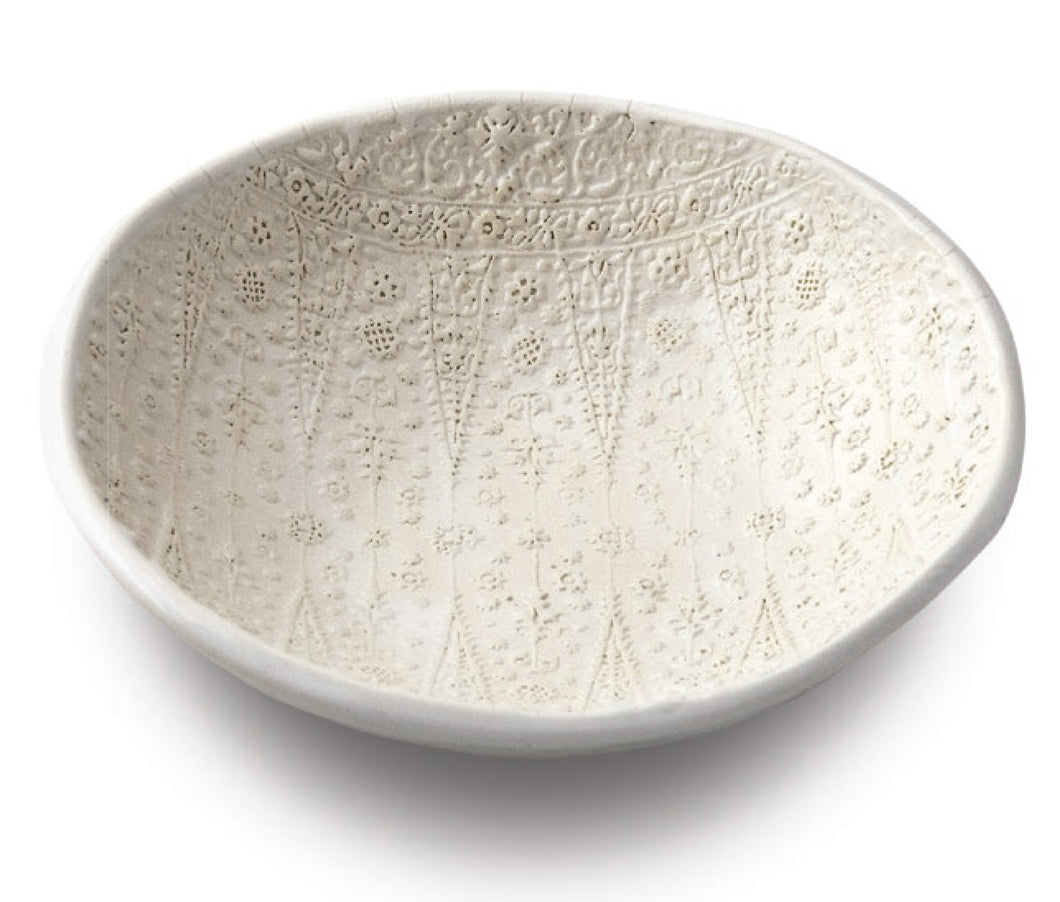 PRINT BLOCK, OFFERING BOWL