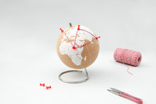 Load image into Gallery viewer, WHITE CORK GLOBE, SMALL
