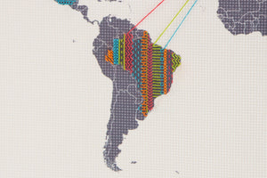 CROSS STITCH MAP