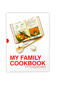 MY FAMILY COOK BOOK, RED