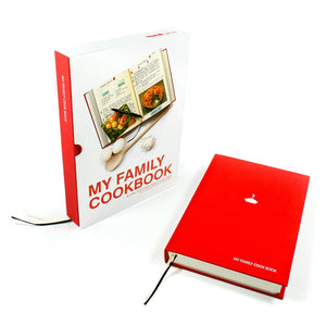 MY FAMILY COOK BOOK, RED