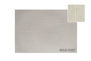 Solid Ivory - Set of 6 Placemats