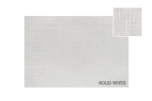 Solid White - Set of 6 Placemats