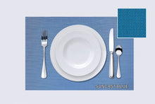 Load image into Gallery viewer, Suncast Blue Solid - Set of 6 Placemats
