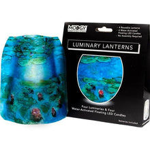 Load image into Gallery viewer, Water Lillies - Luminary Lantern
